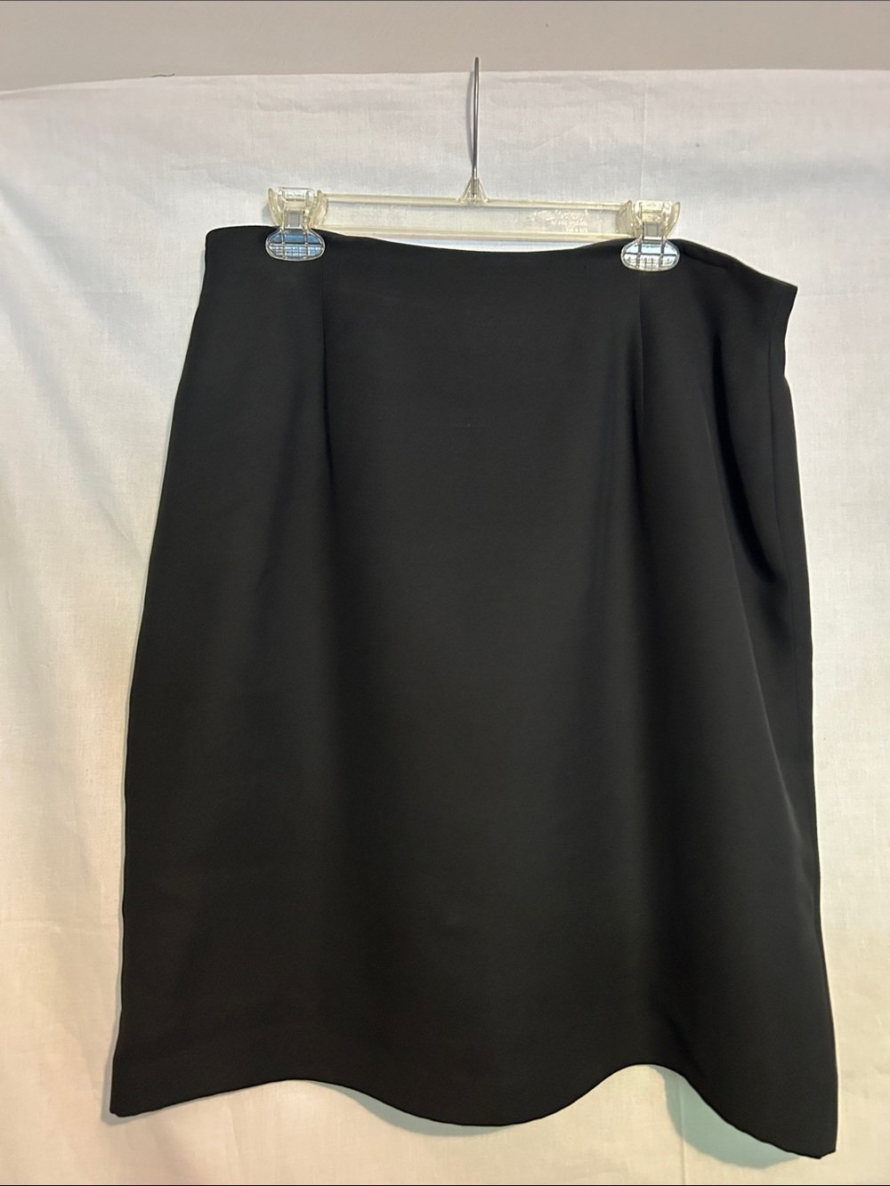 Jones Wear Black A-Line Skirt
